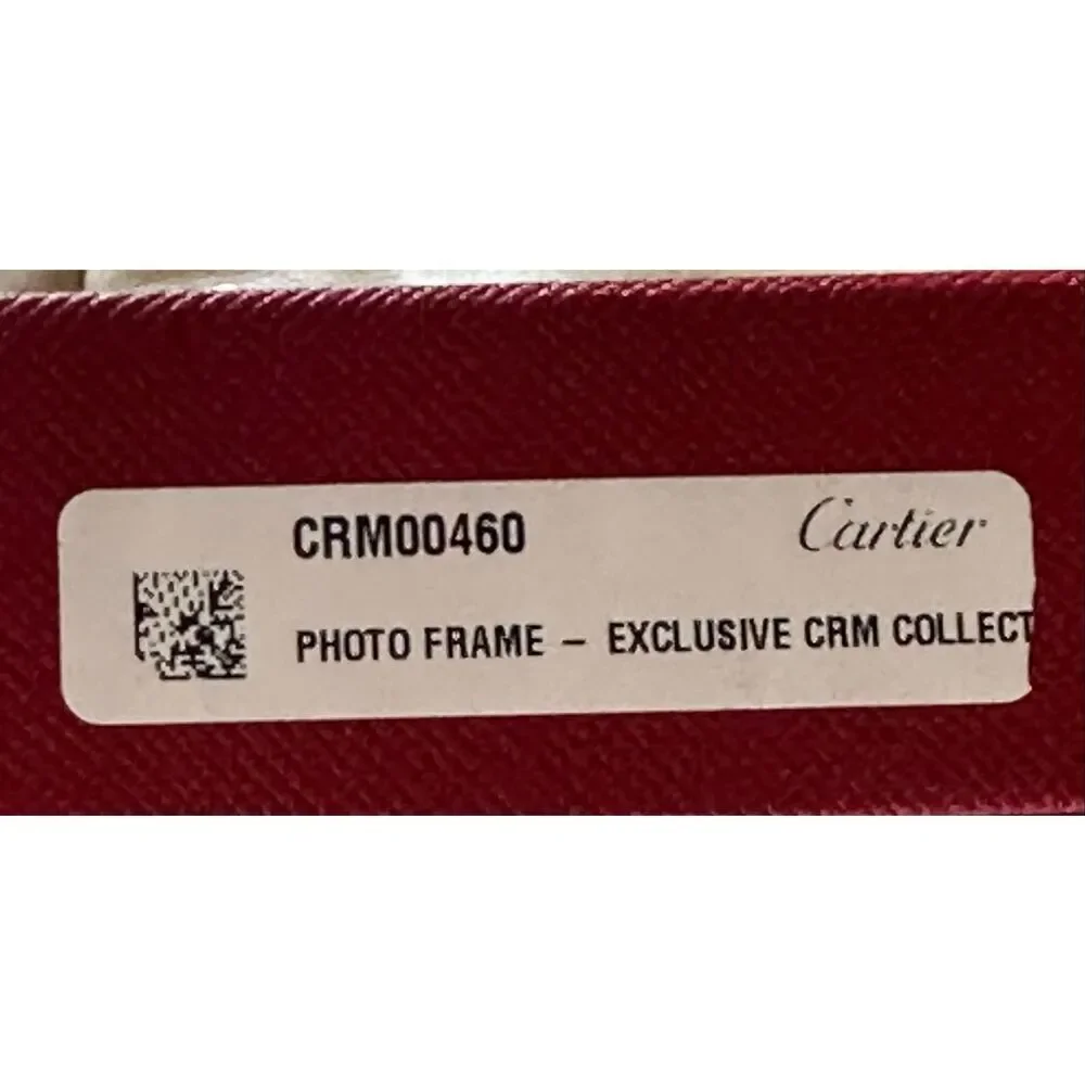 Cartier Sterling Silver 4 X 6 Picture Frame New in Box